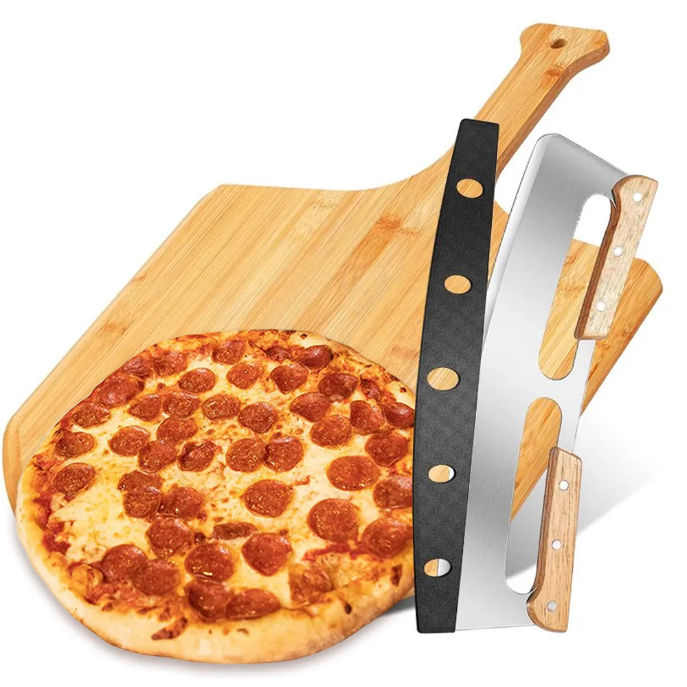 Pelle/Planche à Pizza en Bambou - Fraimenbon - La référence du pizzaïolo  amateur